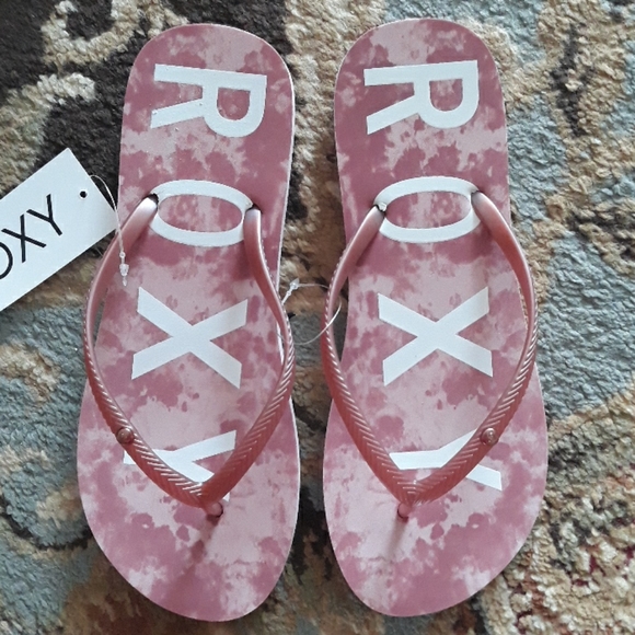 7x*Host Pick*Roxy adorable flip flop sandals - Picture 9 of 16